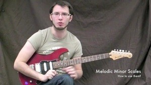 Online Guitar Lessons - Melodic Minor Scales - How do we u...